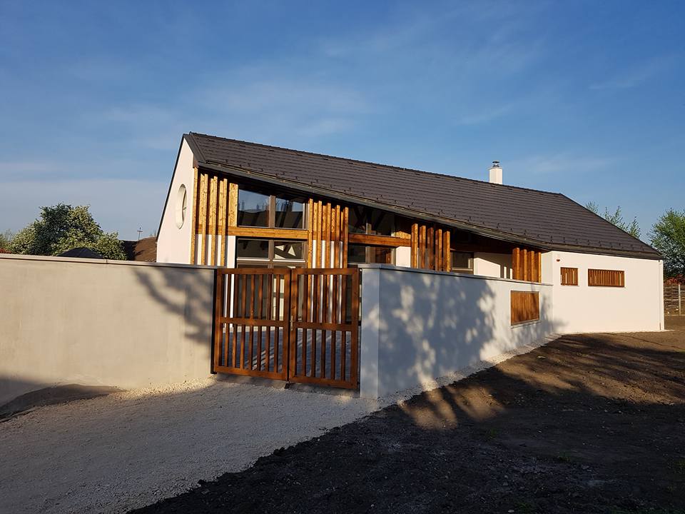 Az elkészült gyülekezeti ház (2018)